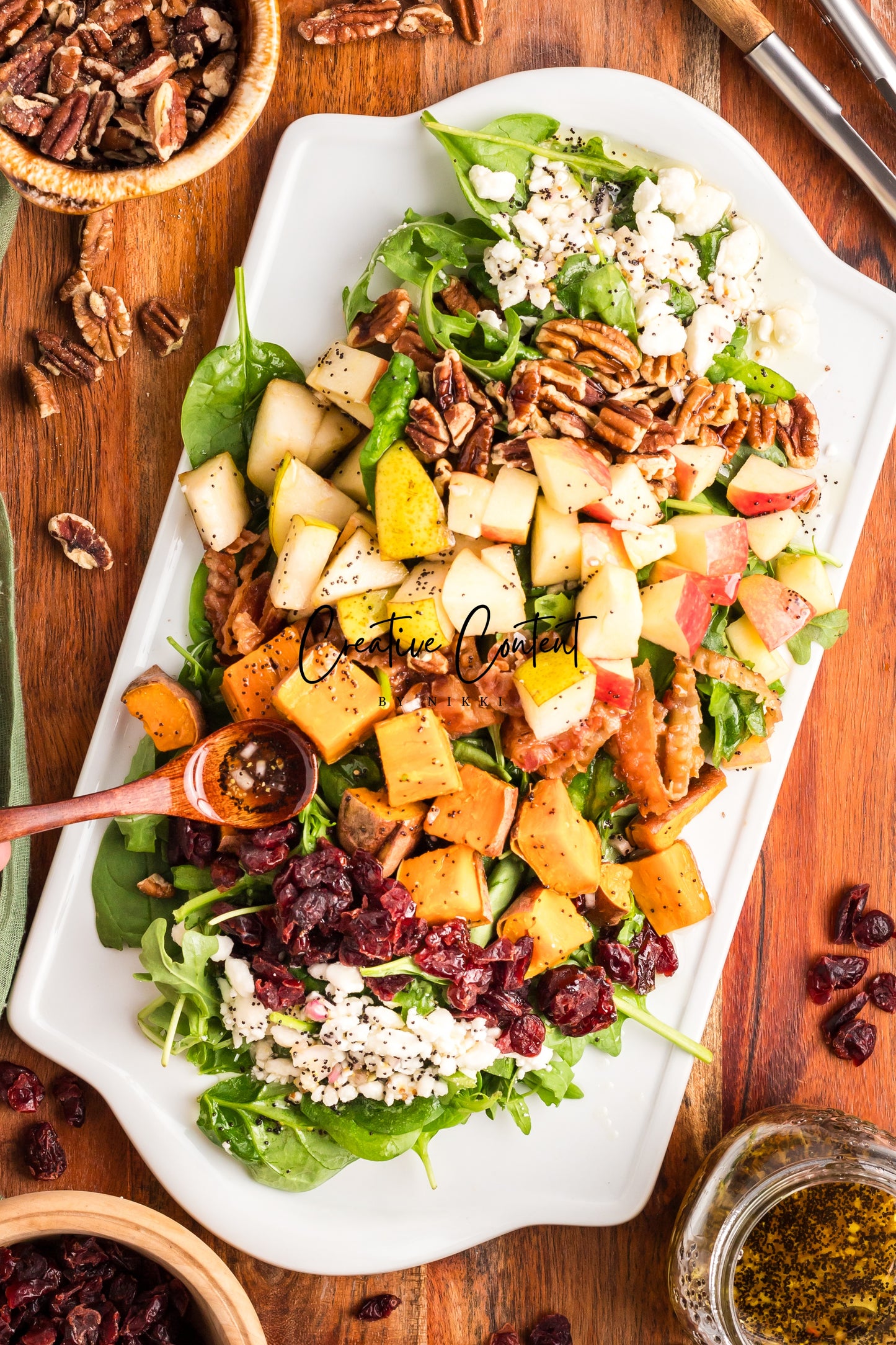 Harvest Cobb Salad + Poppy Seed Dressing - Set 2 of 2