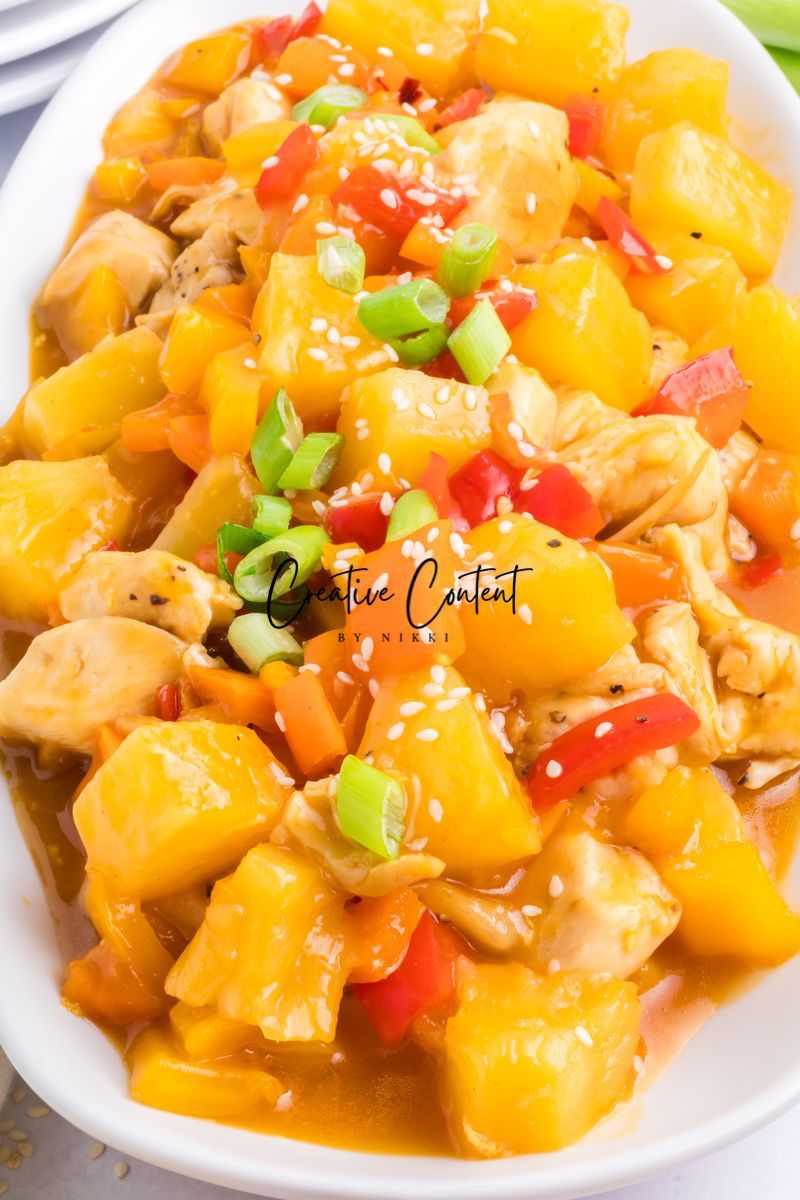 Hawaiian Chicken - Set 1 of 2