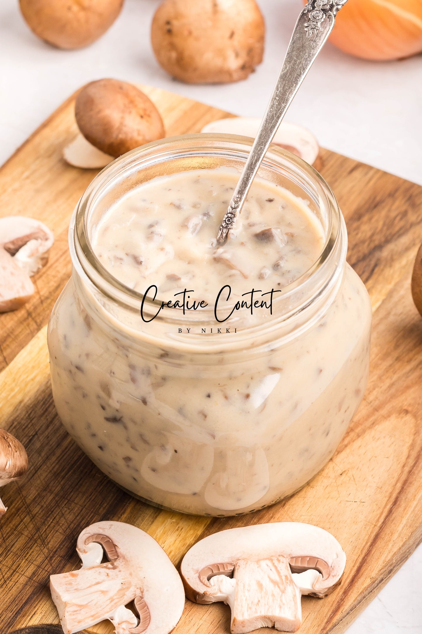 Homemade Condensed Cream of Mushroom Soup - Set 1 of 2