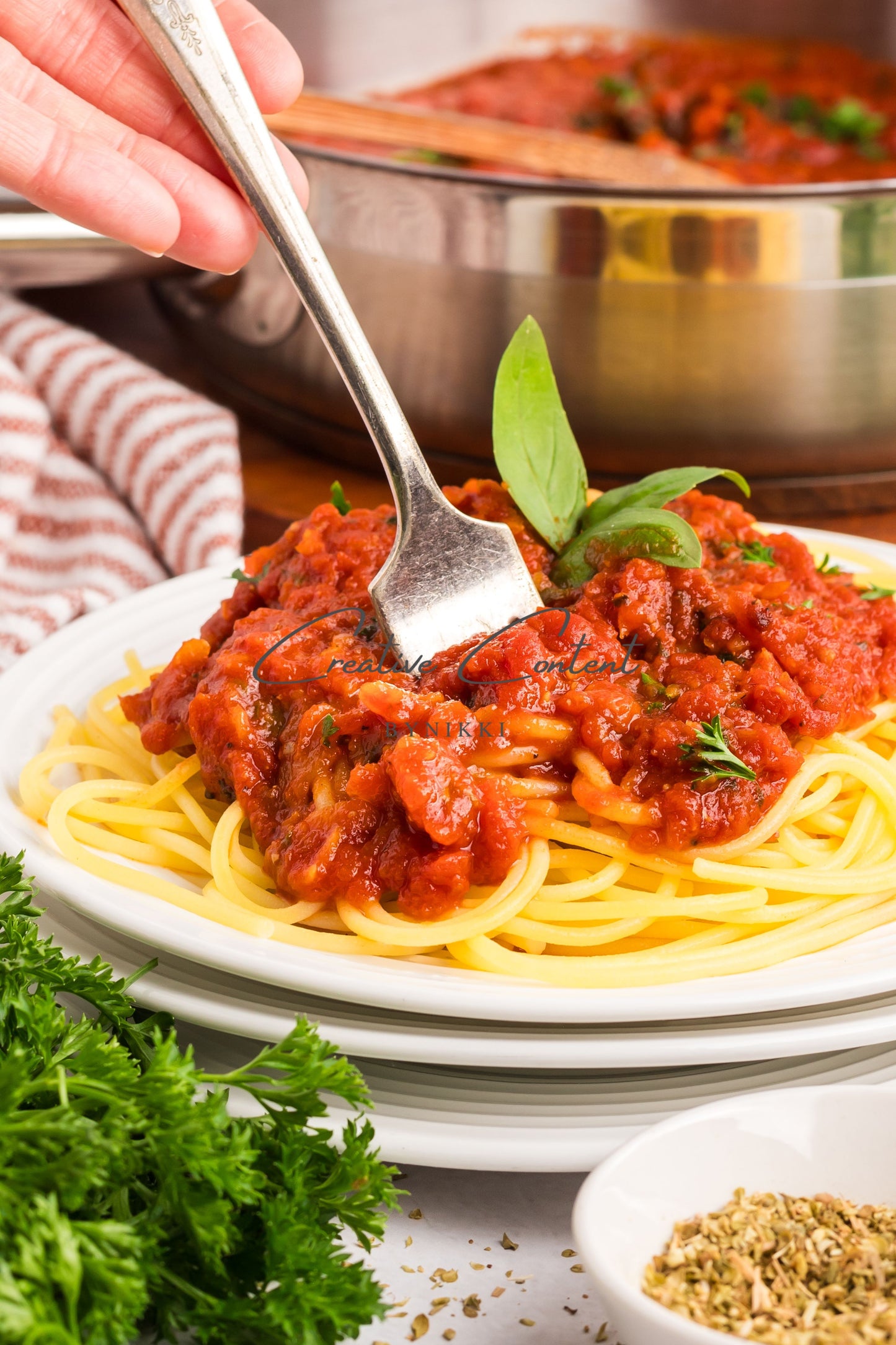 Homemade Spaghetti Sauce - Set 1 of 2