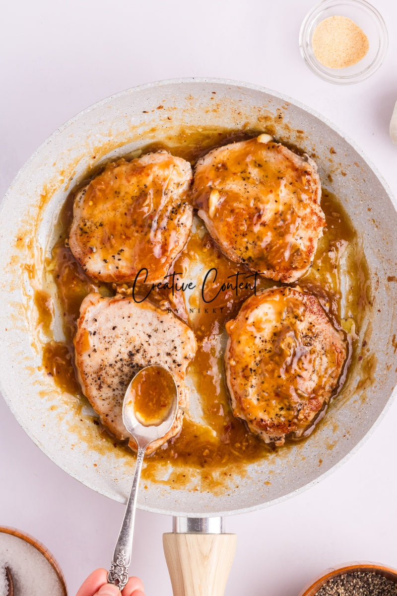 Honey Garlic Pork Chops - Exclusive