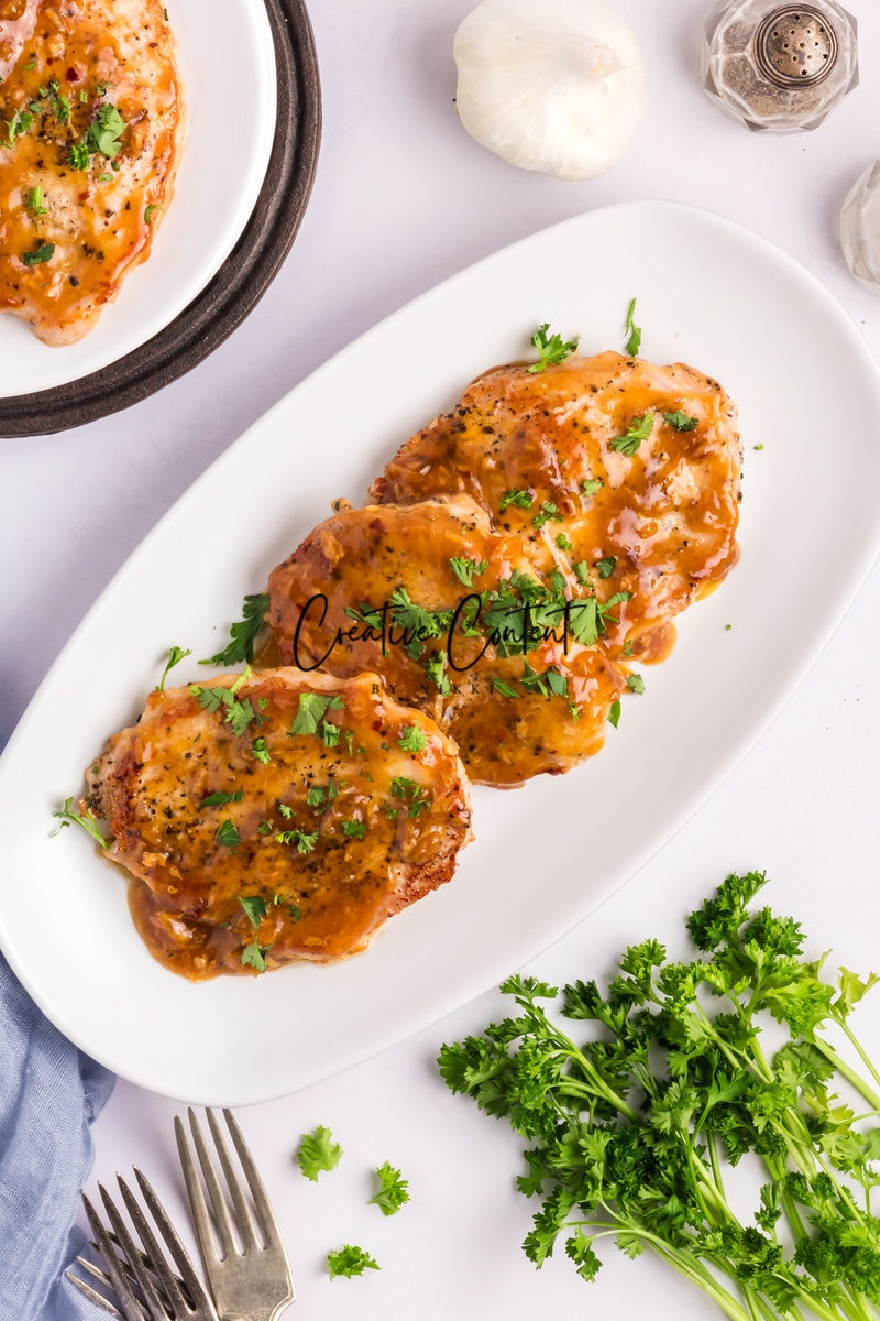 Honey Garlic Pork Chops - Exclusive