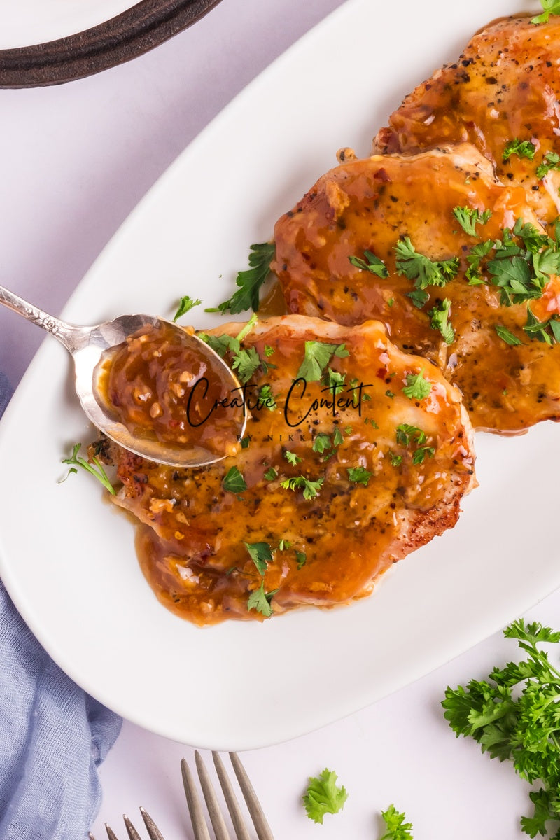 Honey Garlic Pork Chops - Exclusive