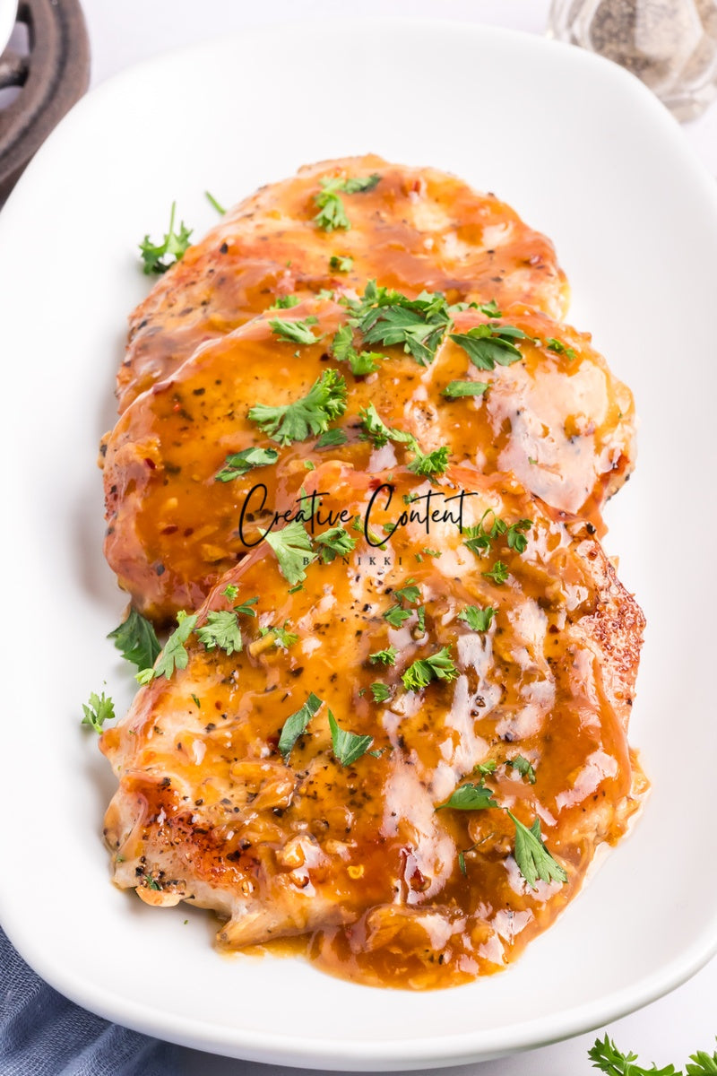 Honey Garlic Pork Chops - Exclusive