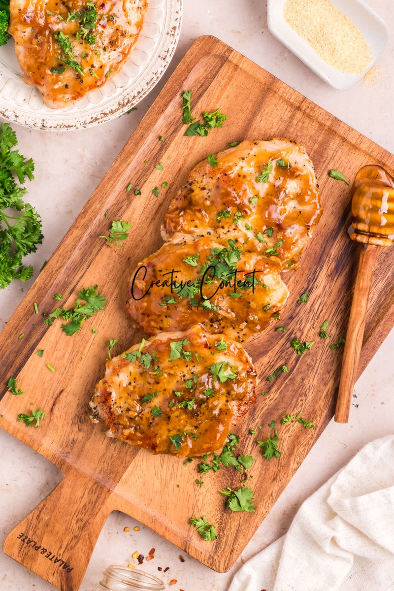 Honey Garlic Pork Chops - Exclusive