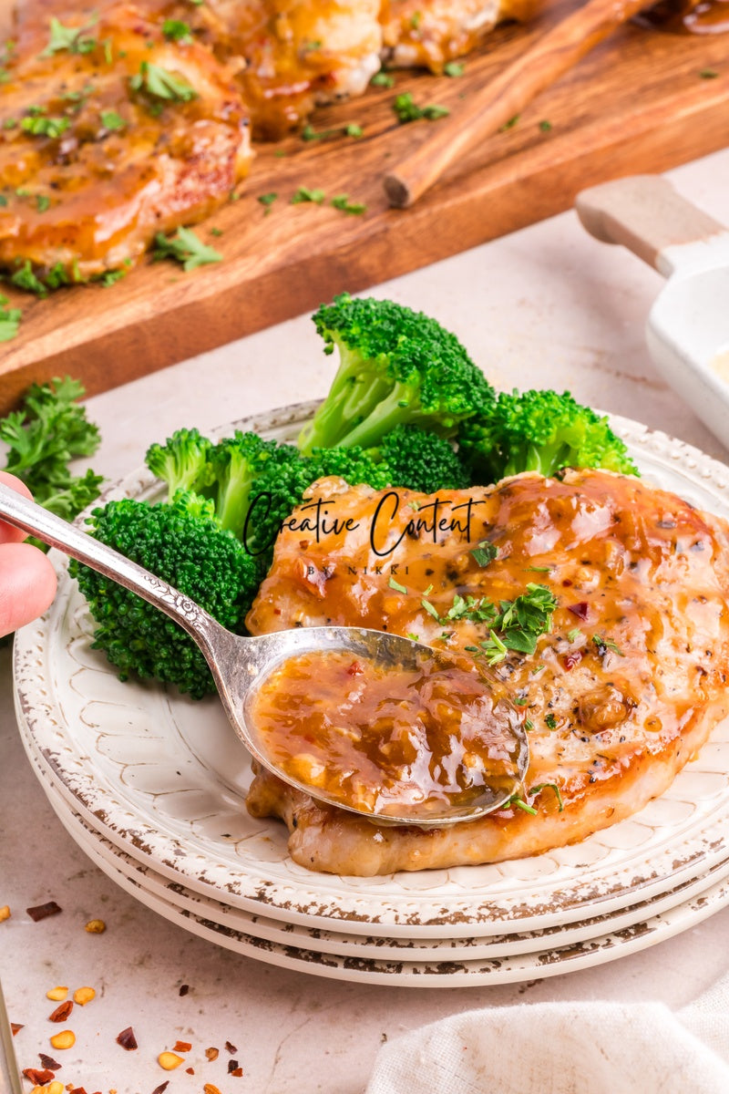 Honey Garlic Pork Chops - Exclusive