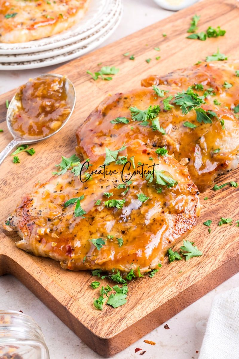 Honey Garlic Pork Chops - Exclusive