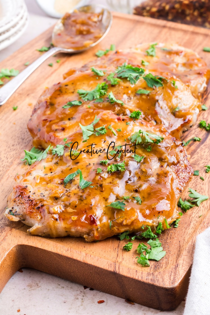 Honey Garlic Pork Chops - Exclusive
