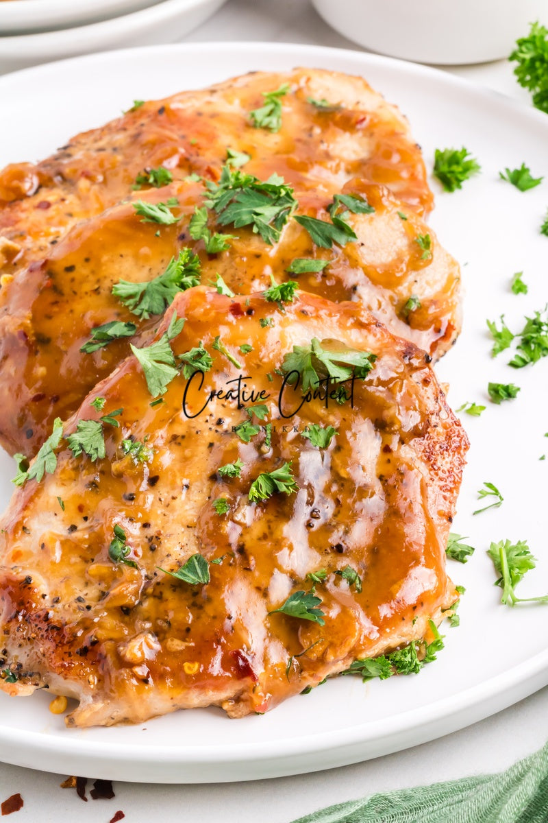 Honey Garlic Pork Chops - Exclusive