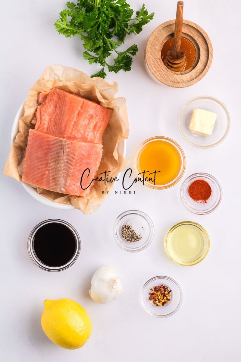 Honey Garlic Salmon - Set 1 of 2