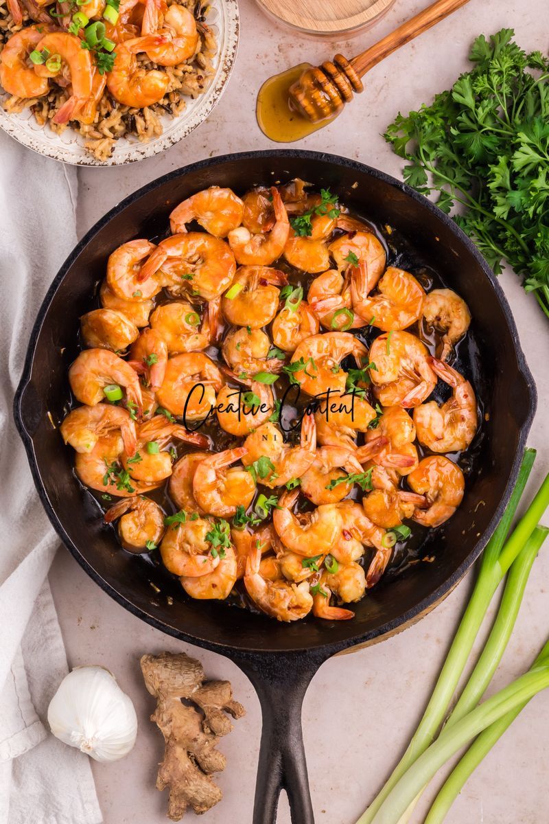 Honey Garlic Shrimp - Exclusive