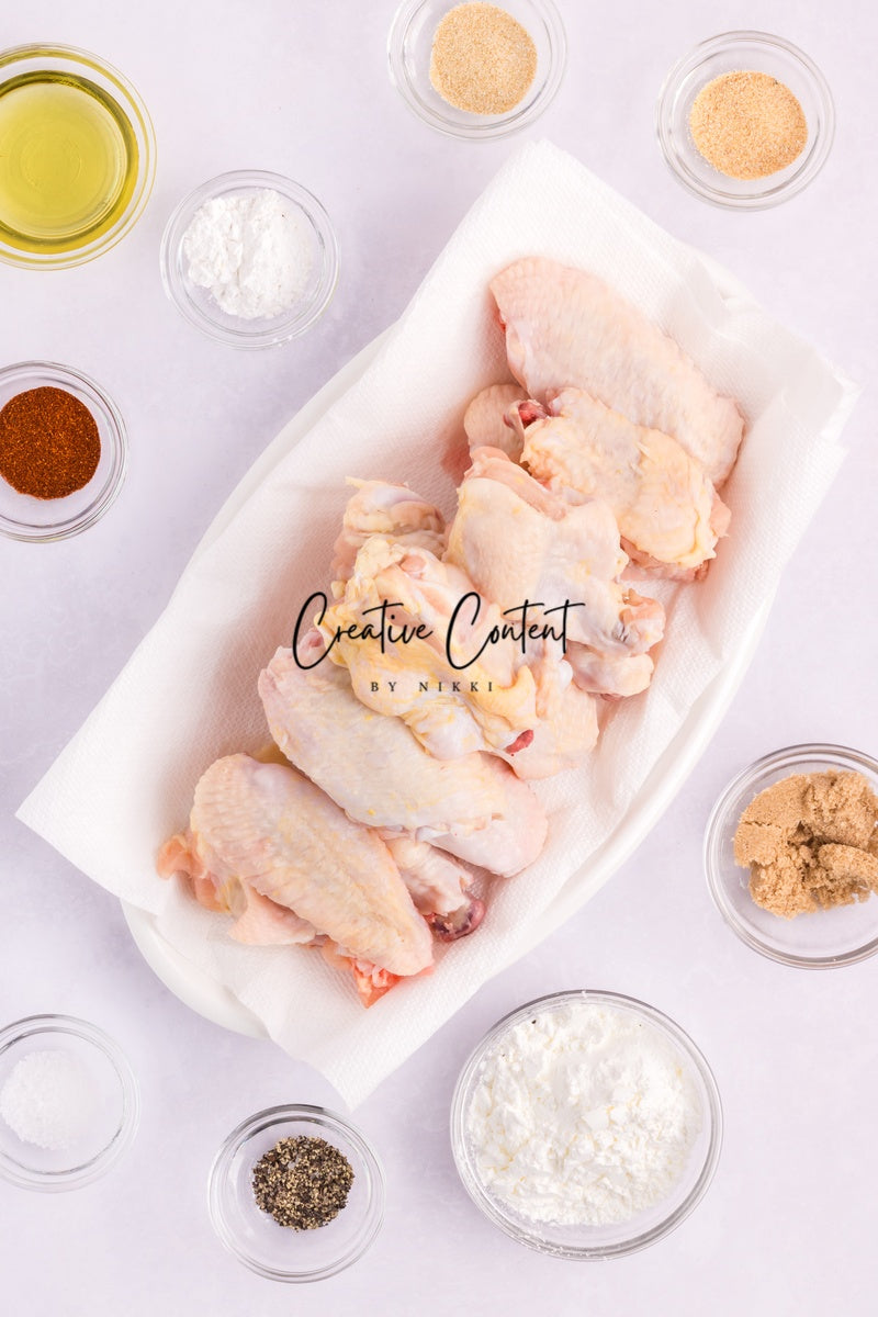 Honey Hot Chicken Wings + Homemade Ranch - Set 2 of 3