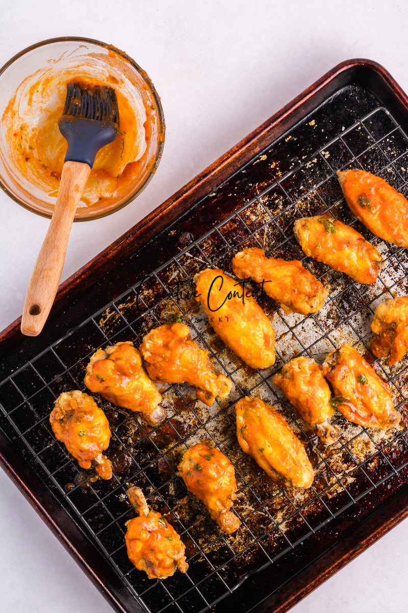 Honey Hot Chicken Wings + Homemade Ranch - Set 2 of 3