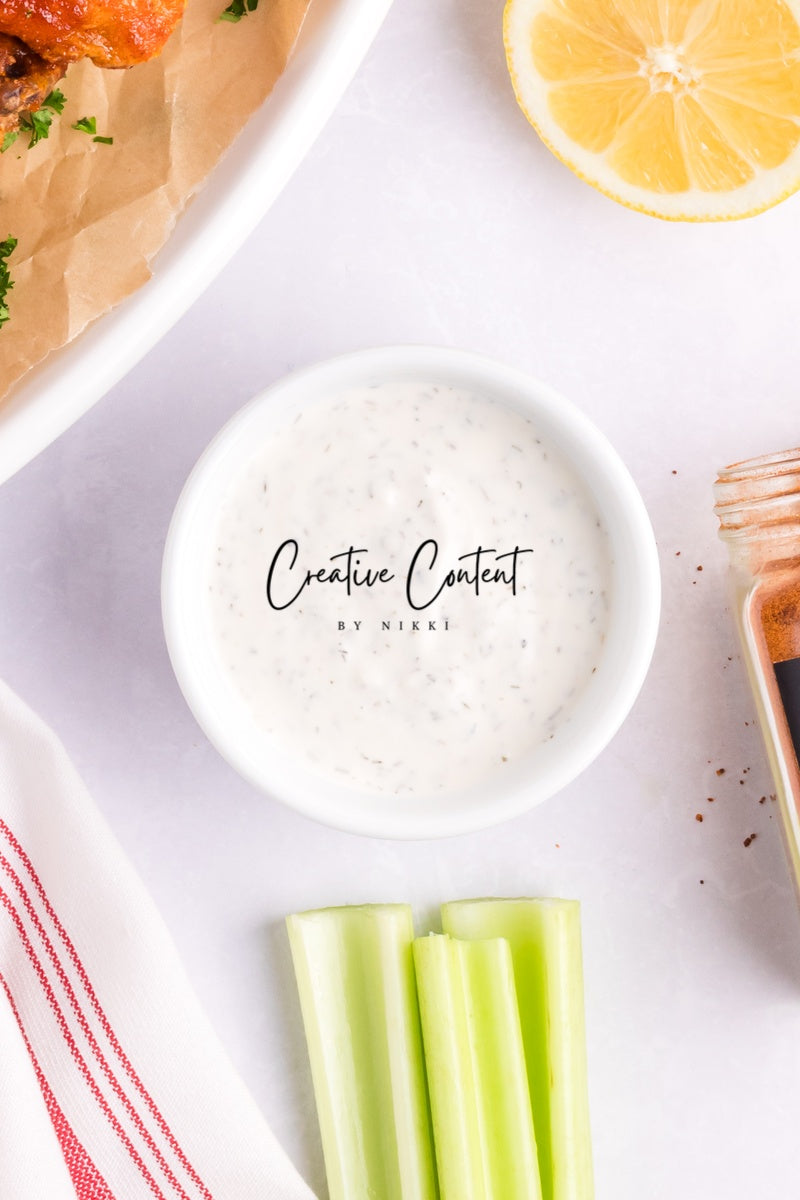 Honey Hot Chicken Wings + Homemade Ranch - Set 1 of 3