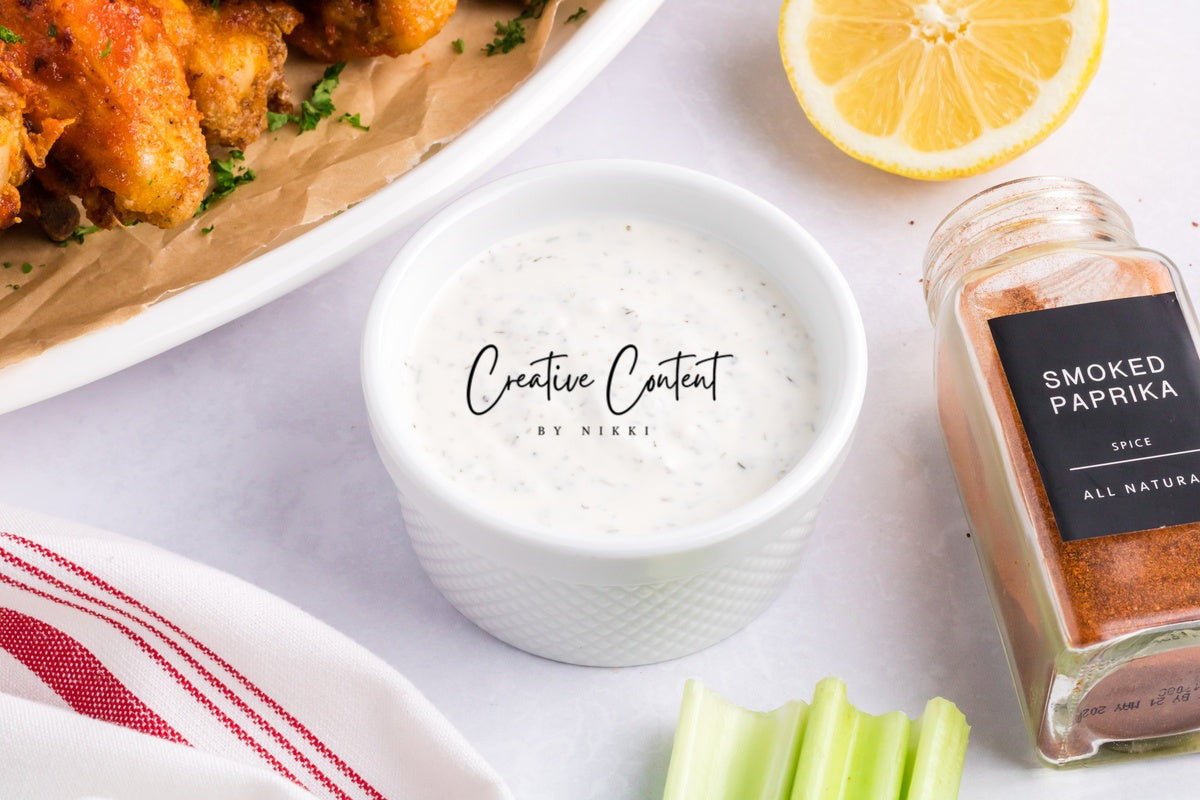 Honey Hot Chicken Wings + Homemade Ranch - Set 1 of 3