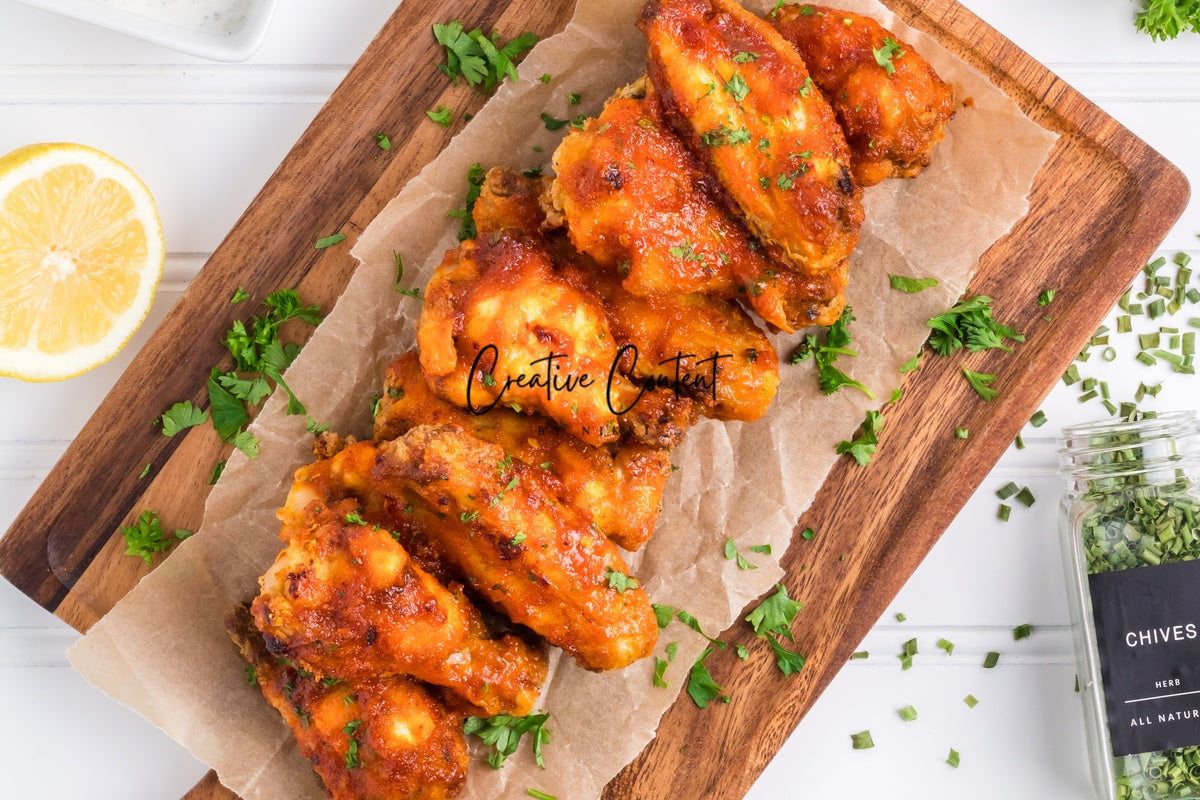 Honey Hot Chicken Wings + Homemade Ranch - Set 2 of 3