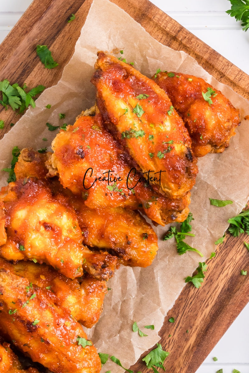 Honey Hot Chicken Wings + Homemade Ranch - Set 2 of 3