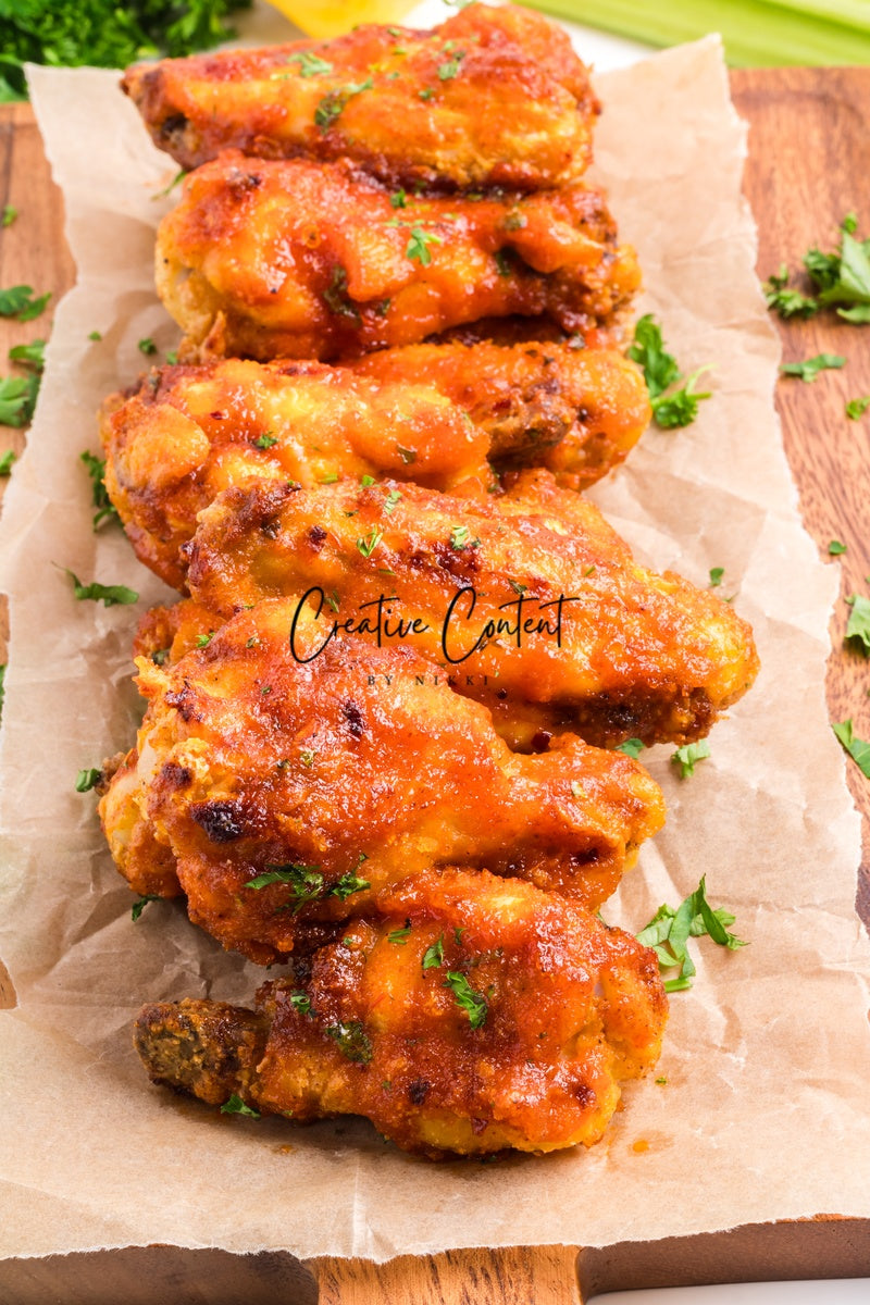 Honey Hot Chicken Wings + Homemade Ranch - Set 2 of 3