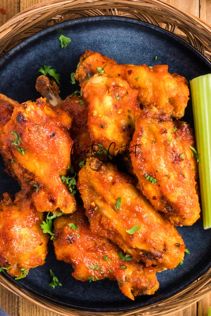 Honey Hot Chicken Wings + Homemade Ranch - Set 3 of 3