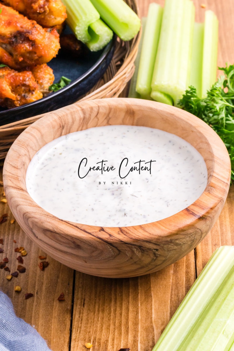 Honey Hot Chicken Wings + Homemade Ranch - Set 3 of 3