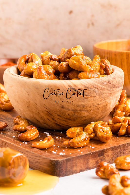 Honey Glazed Roasted Cashews - Set 1 of 2