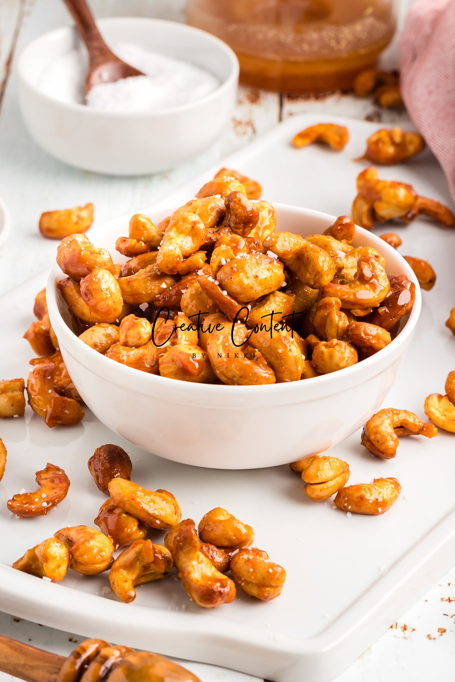 Honey Glazed Roasted Cashews - Set 2 of 2