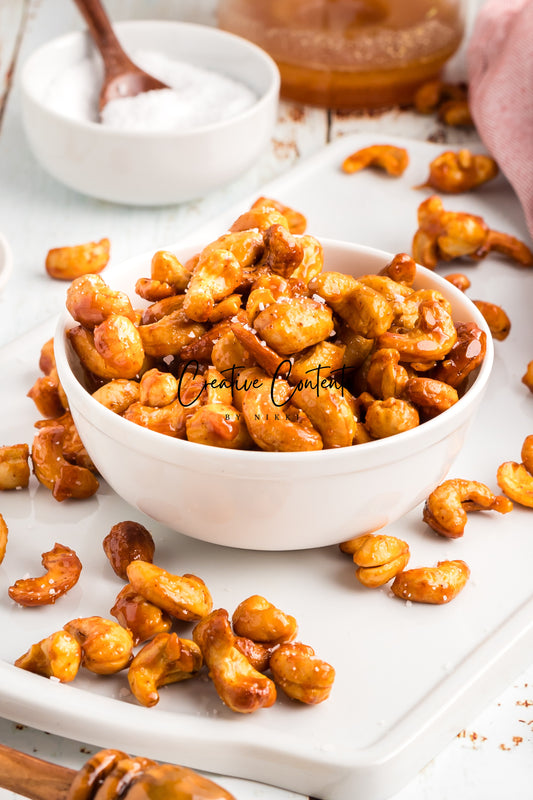 Honey Glazed Roasted Cashews - Set 2 of 2