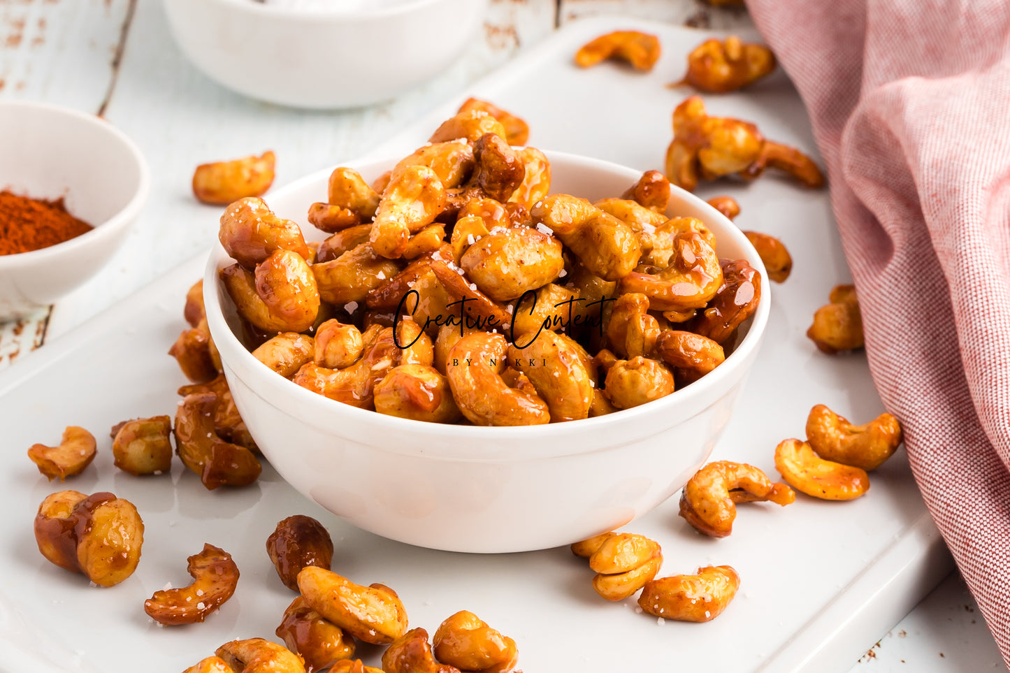 Honey Glazed Roasted Cashews - Set 2 of 2
