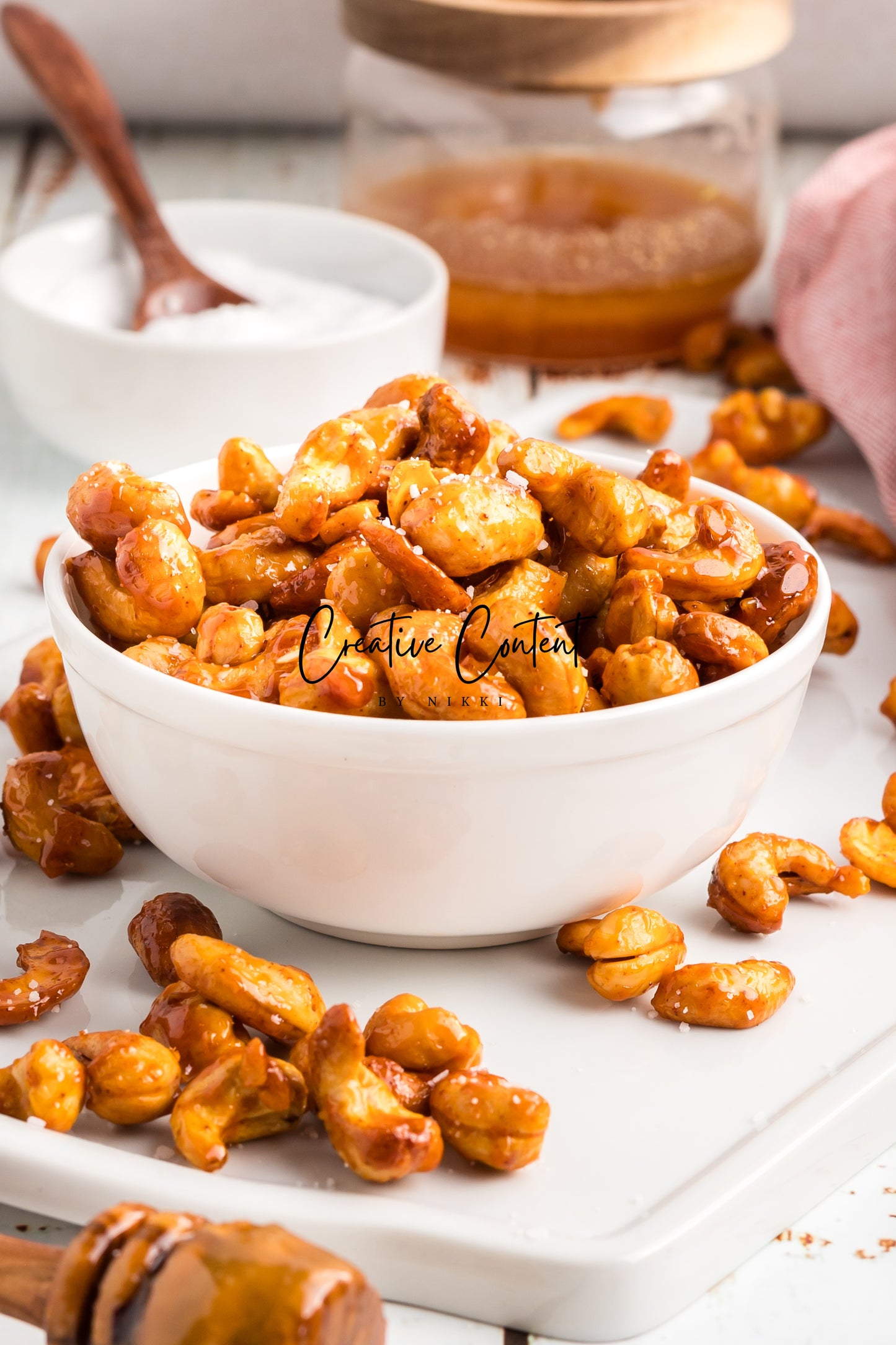 Honey Glazed Roasted Cashews - Set 2 of 2