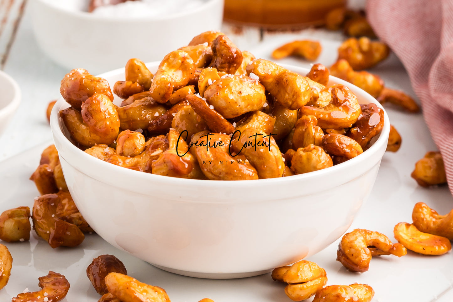 Honey Glazed Roasted Cashews - Set 2 of 2