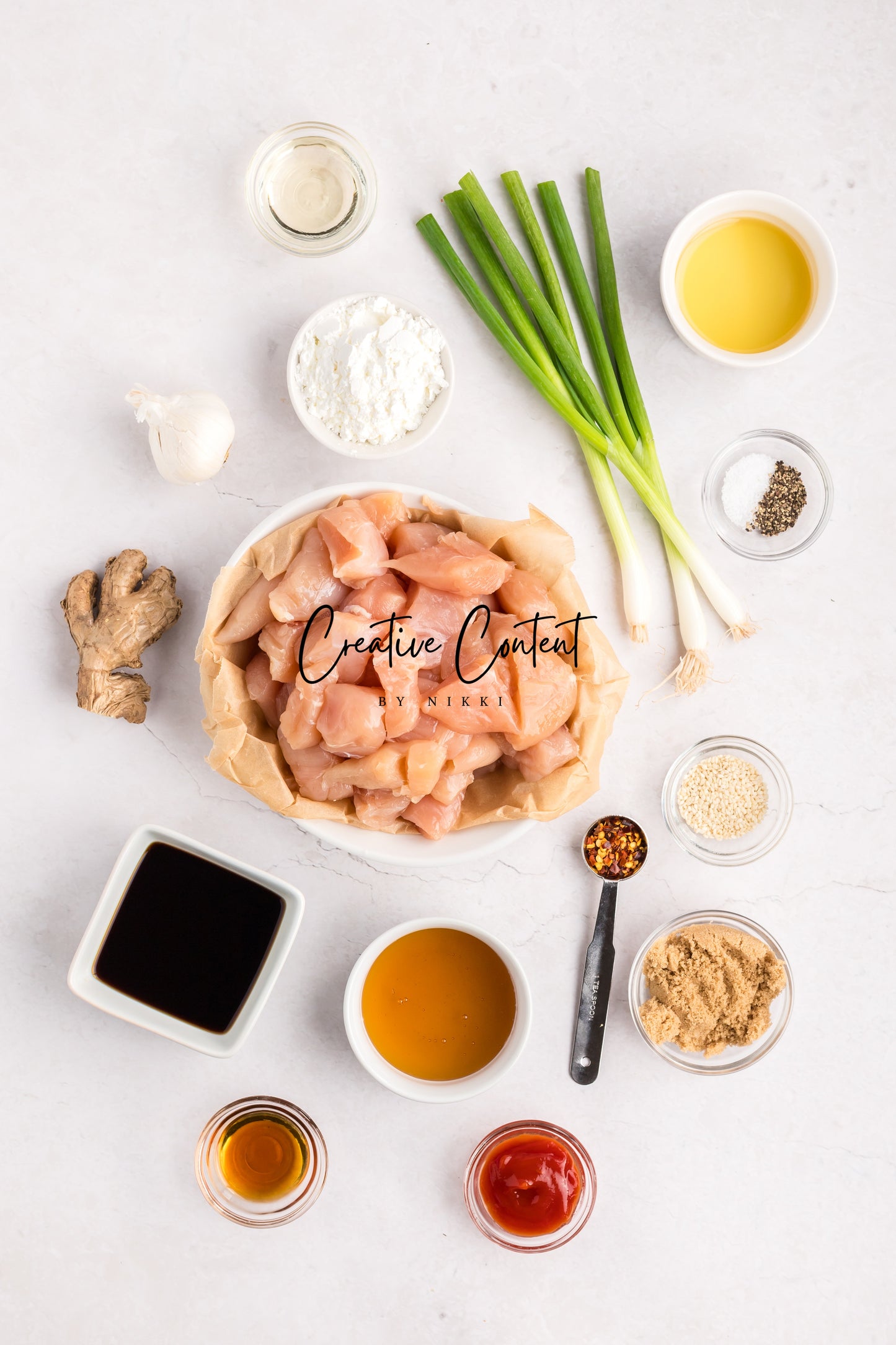 Honey Sesame Chicken - Set 1 of 2
