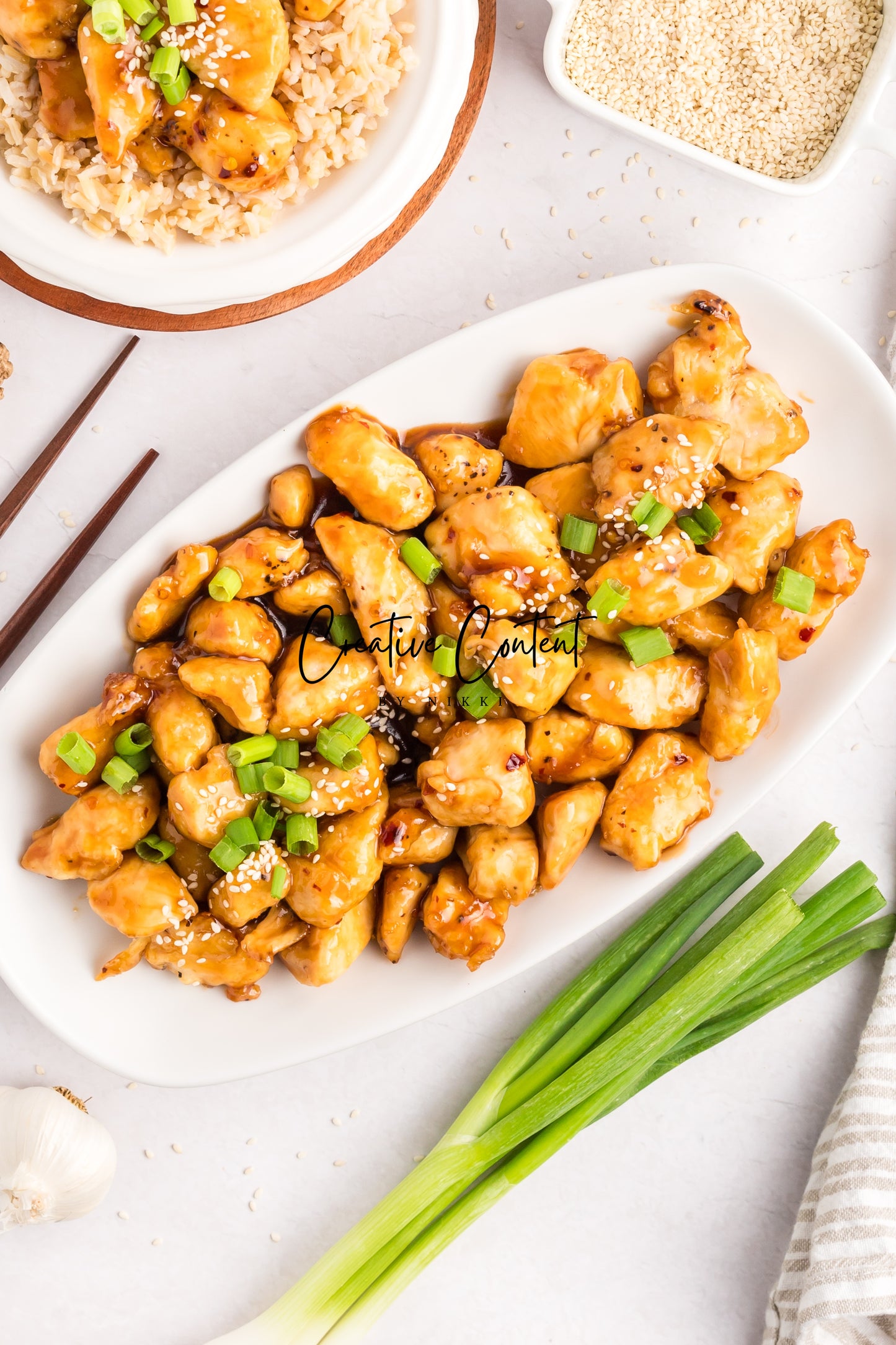 Honey Sesame Chicken - Set 1 of 2