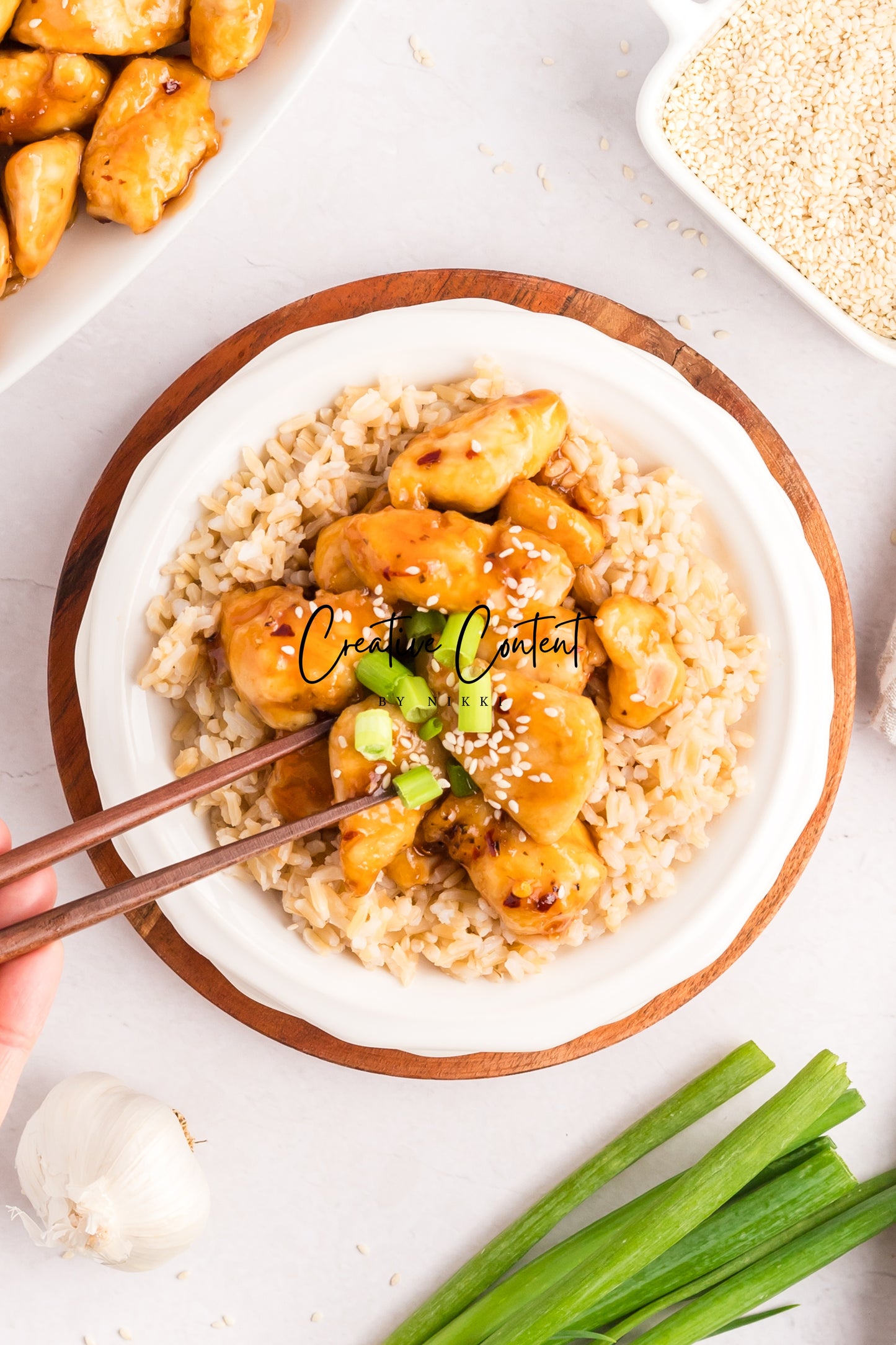 Honey Sesame Chicken - Set 1 of 2