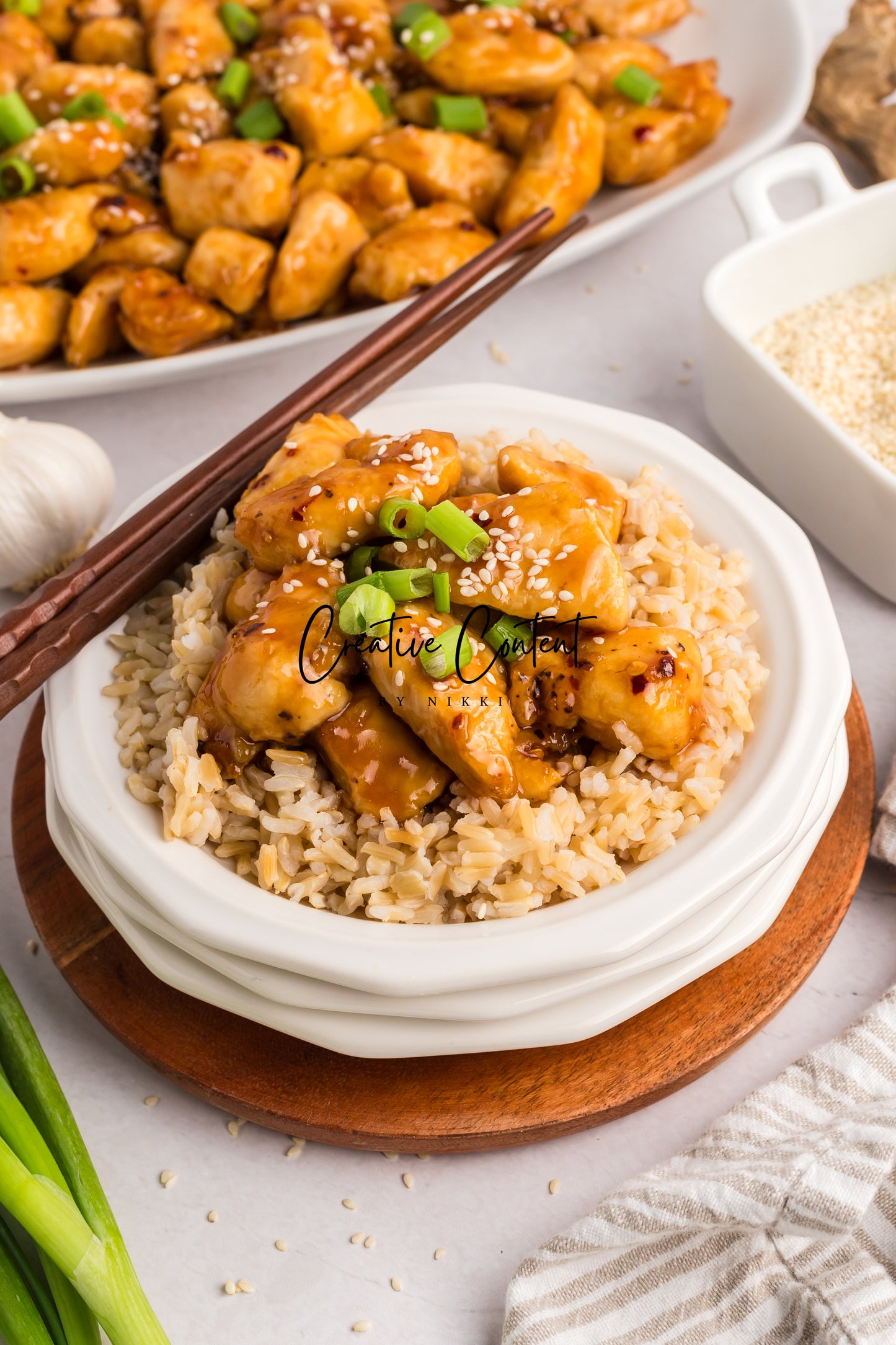 Honey Sesame Chicken - Set 1 of 2