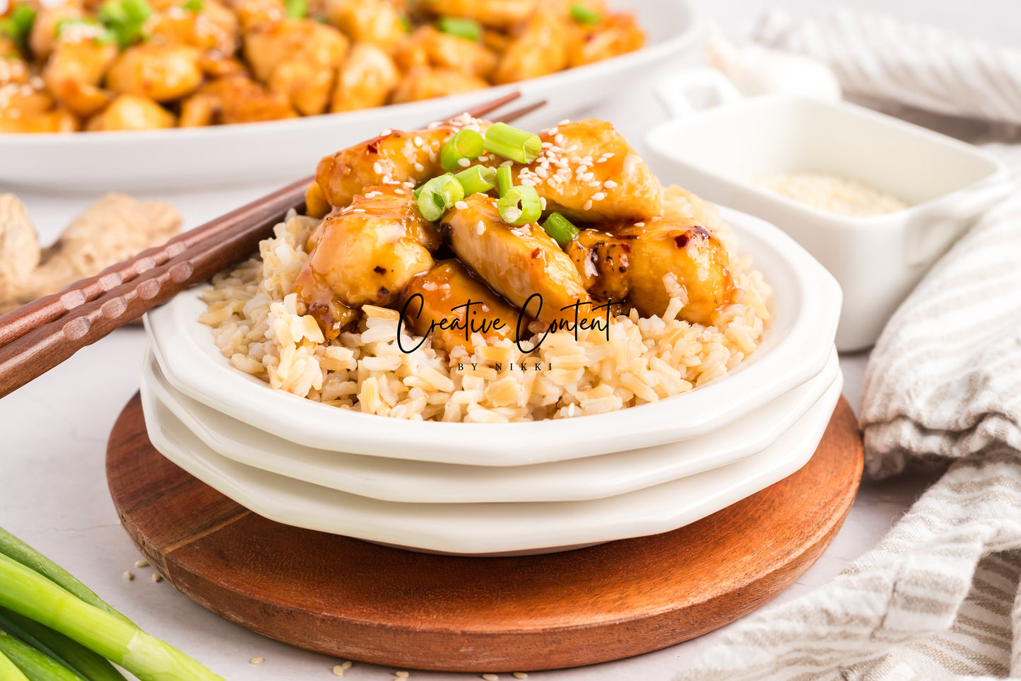 Honey Sesame Chicken - Set 1 of 2