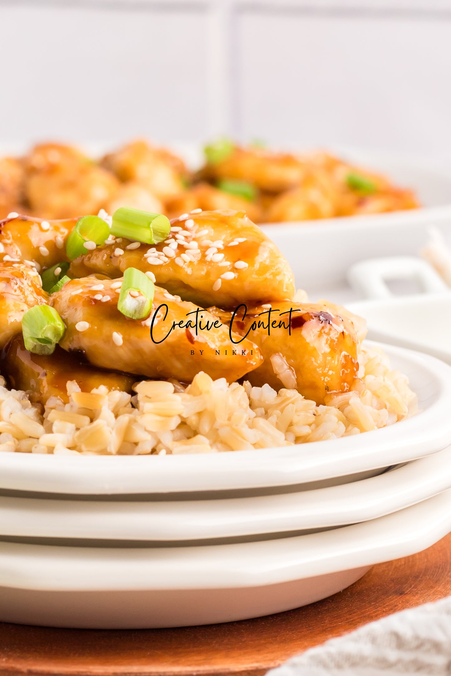 Honey Sesame Chicken - Set 1 of 2