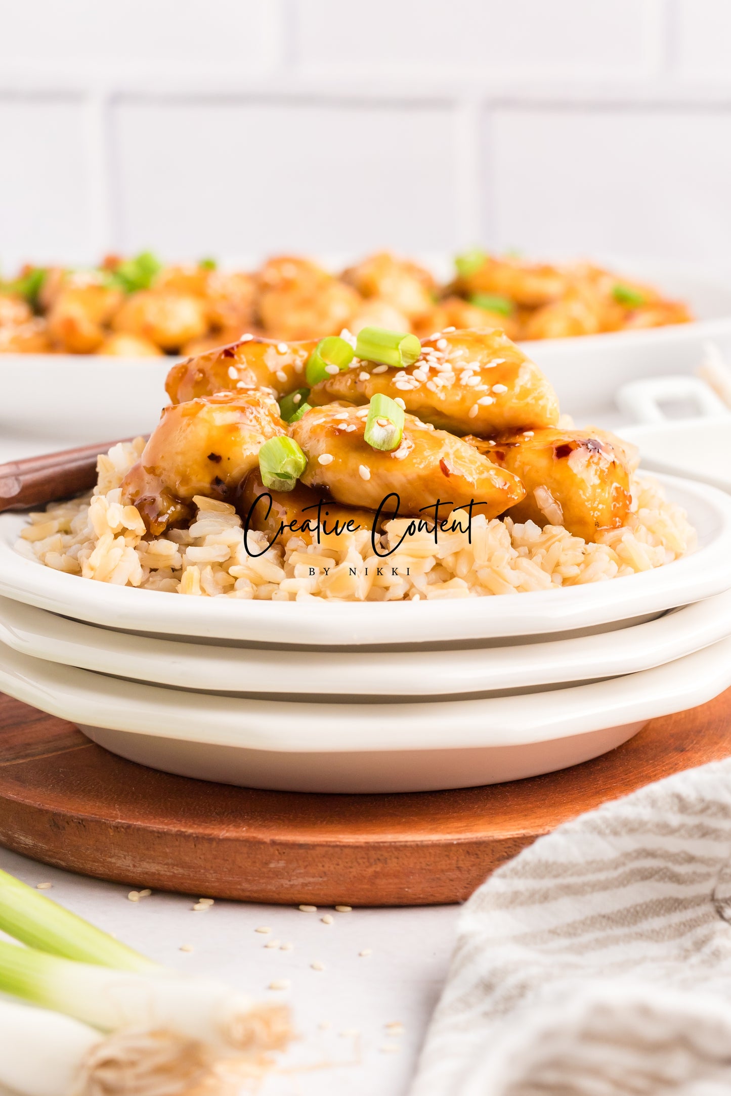 Honey Sesame Chicken - Set 1 of 2