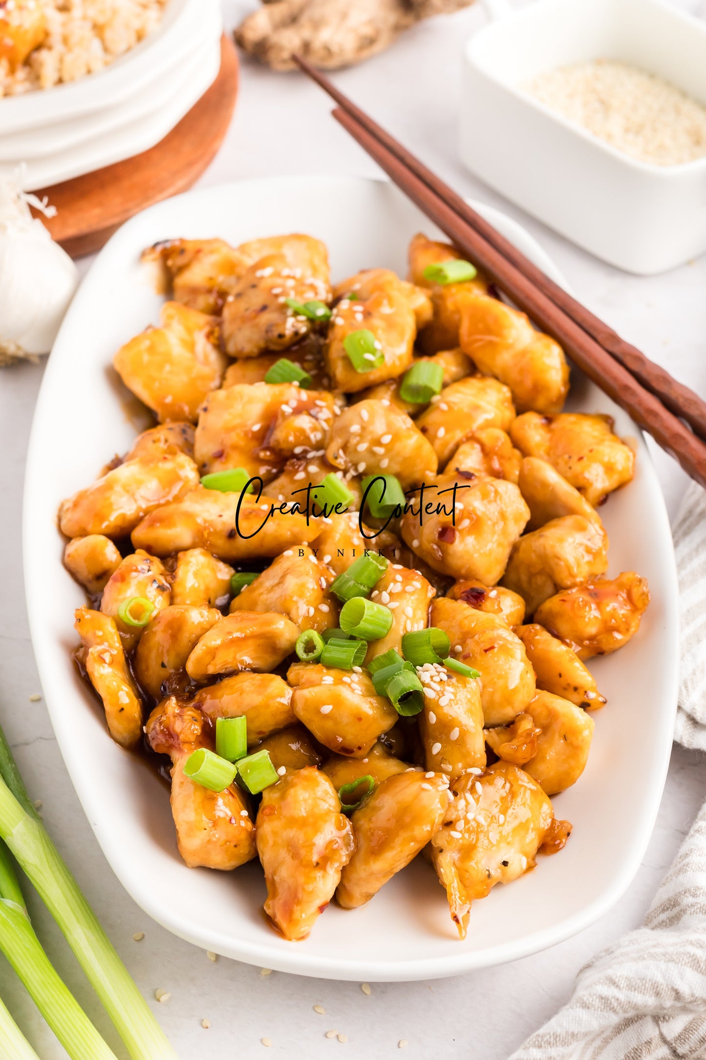 Honey Sesame Chicken - Set 1 of 2