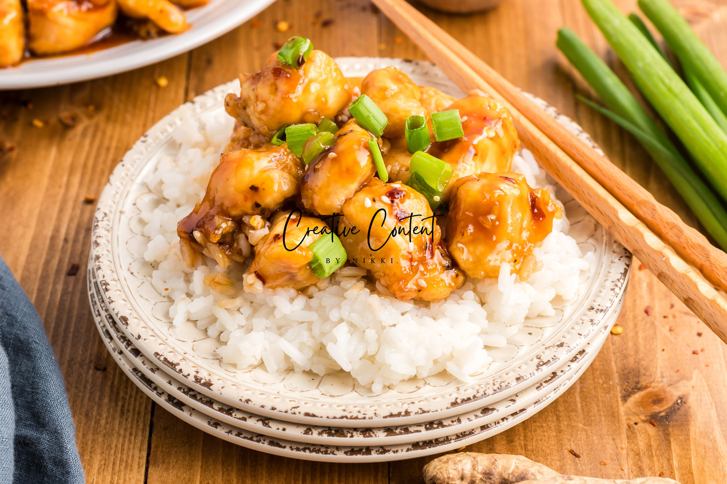 Honey Sesame Chicken - Set 2 of 2