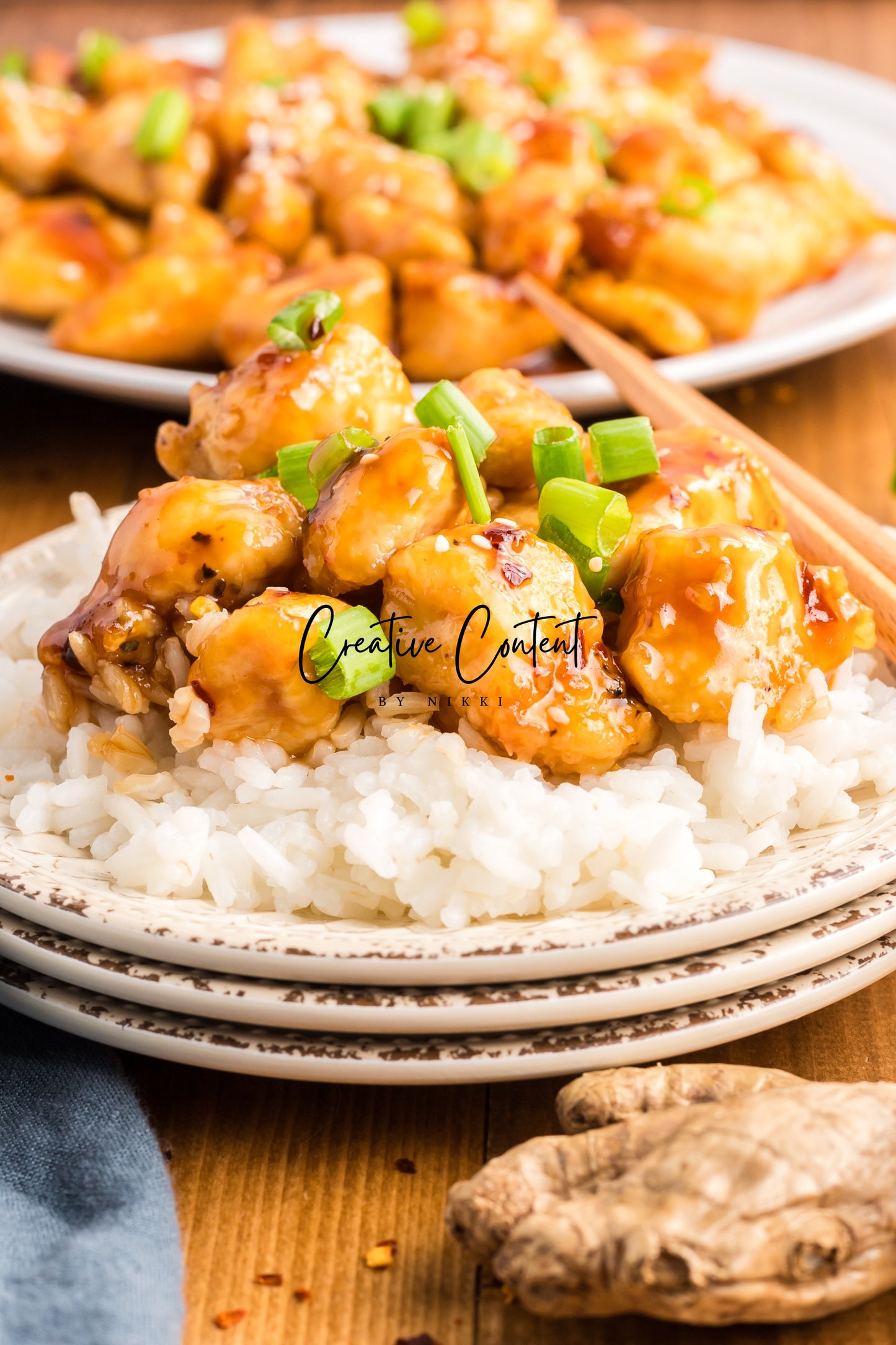Honey Sesame Chicken - Set 2 of 2