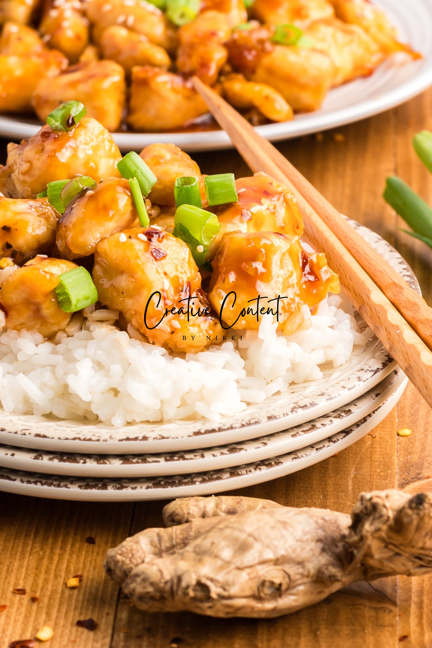 Honey Sesame Chicken - Set 2 of 2
