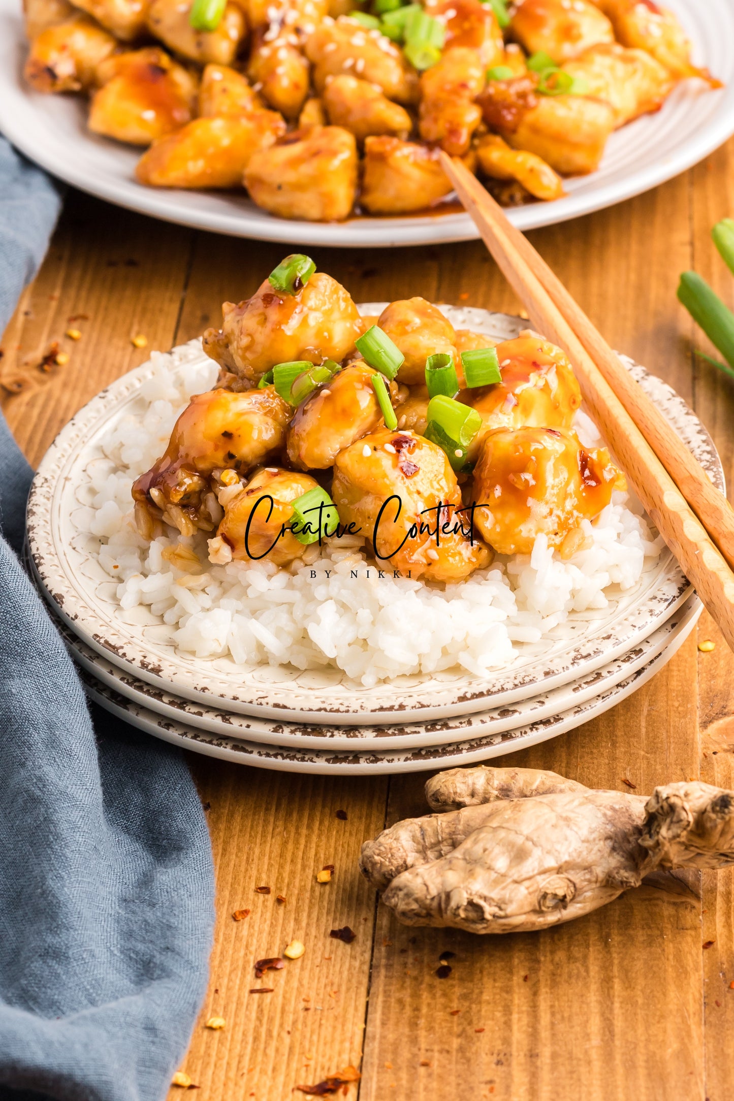 Honey Sesame Chicken - Set 2 of 2