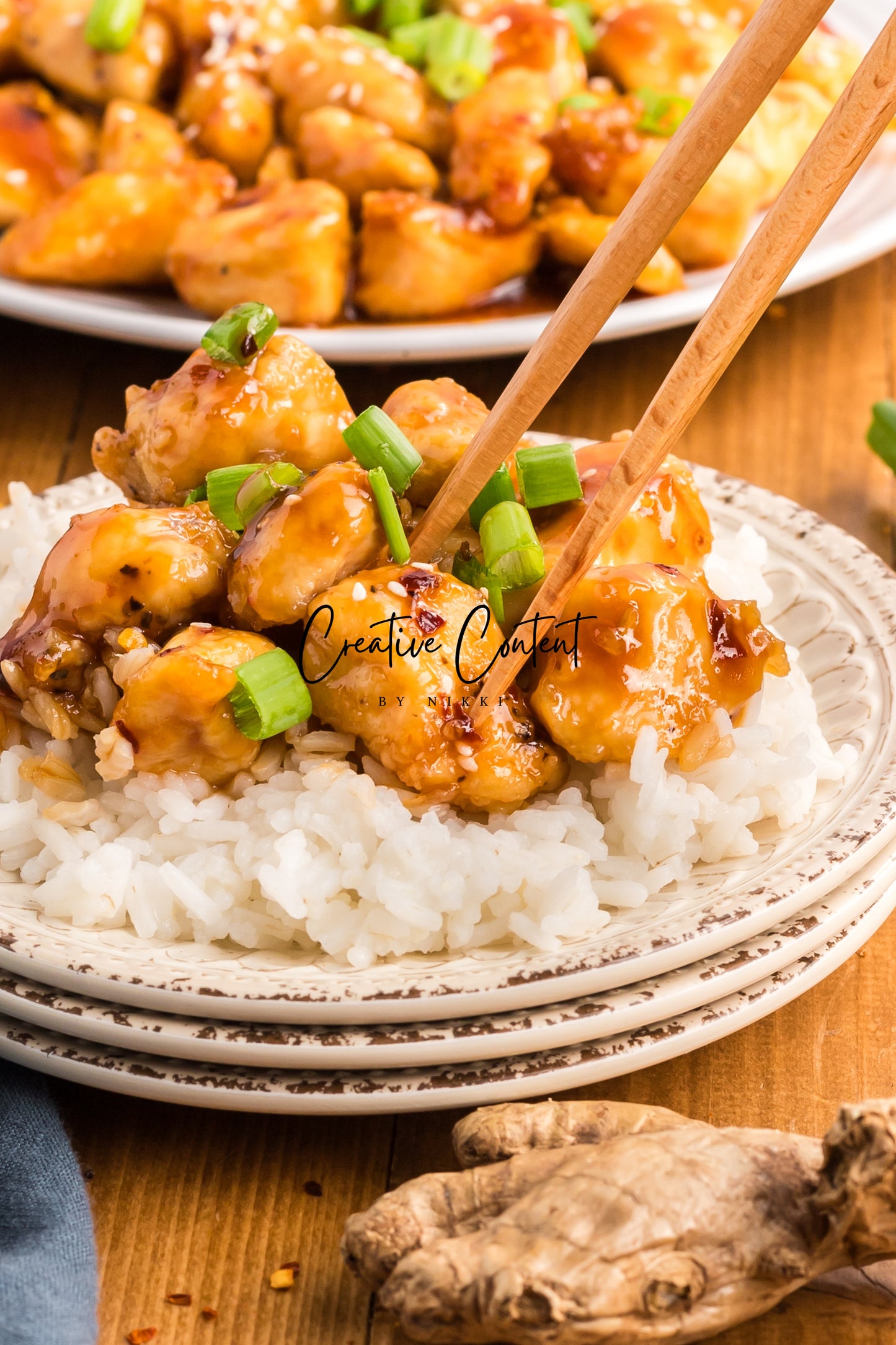 Honey Sesame Chicken - Set 2 of 2