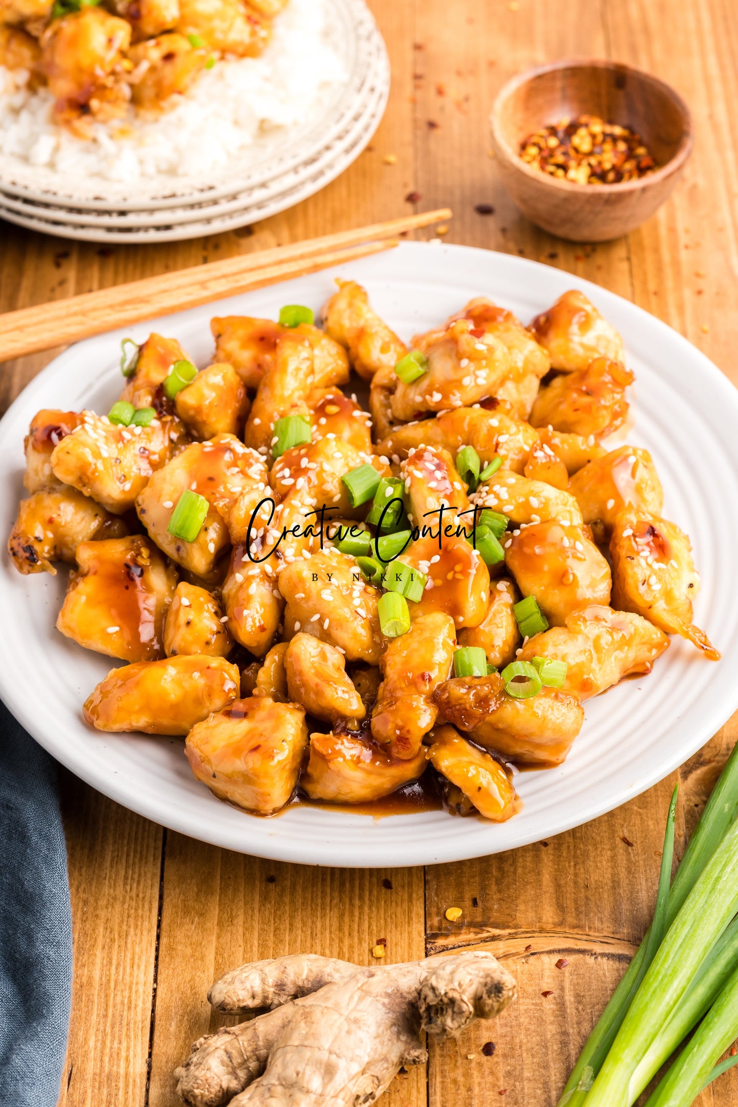 Honey Sesame Chicken - Set 2 of 2