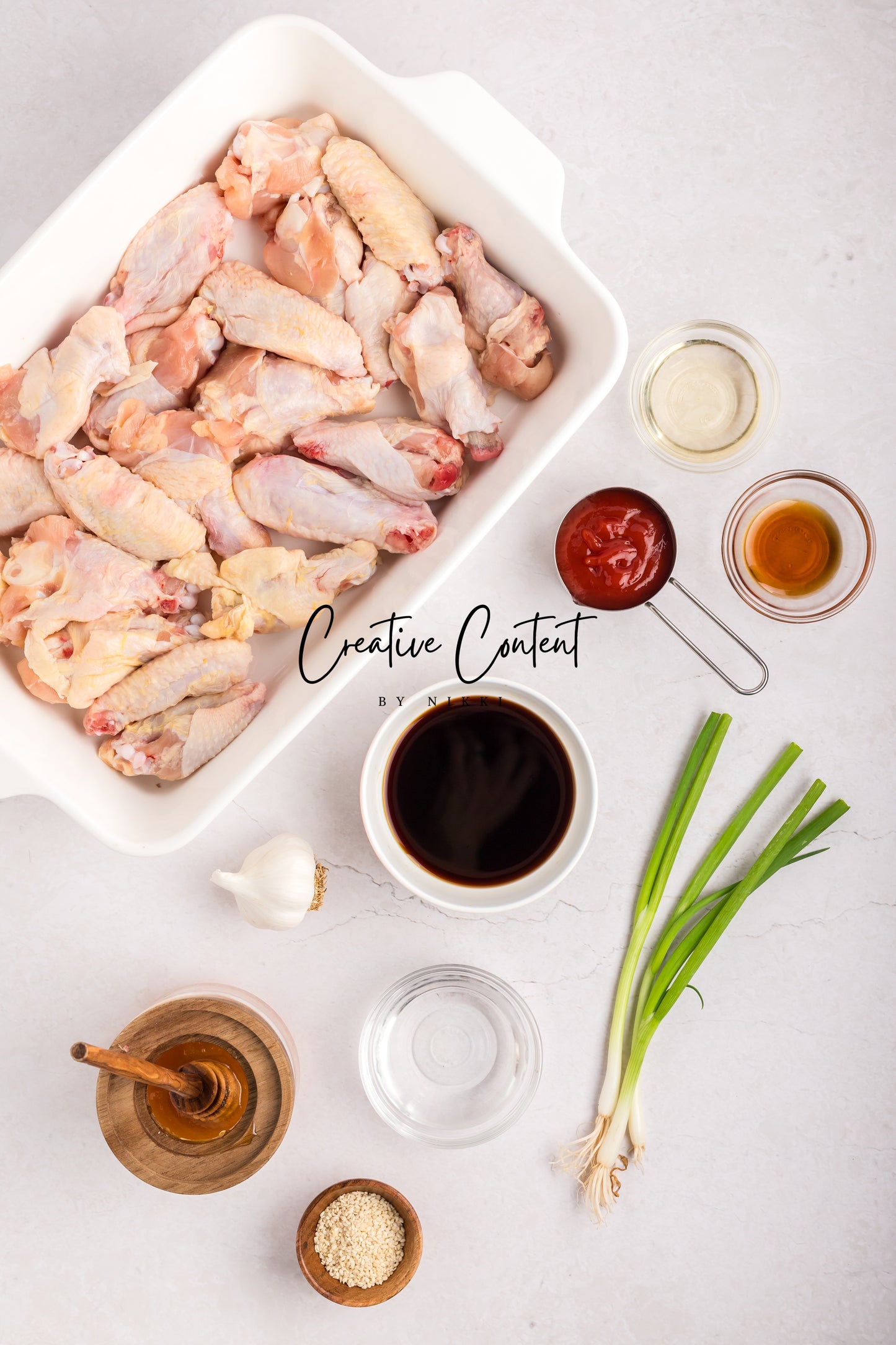 Honey Sticky Chicken Wings - Set 2 of 2