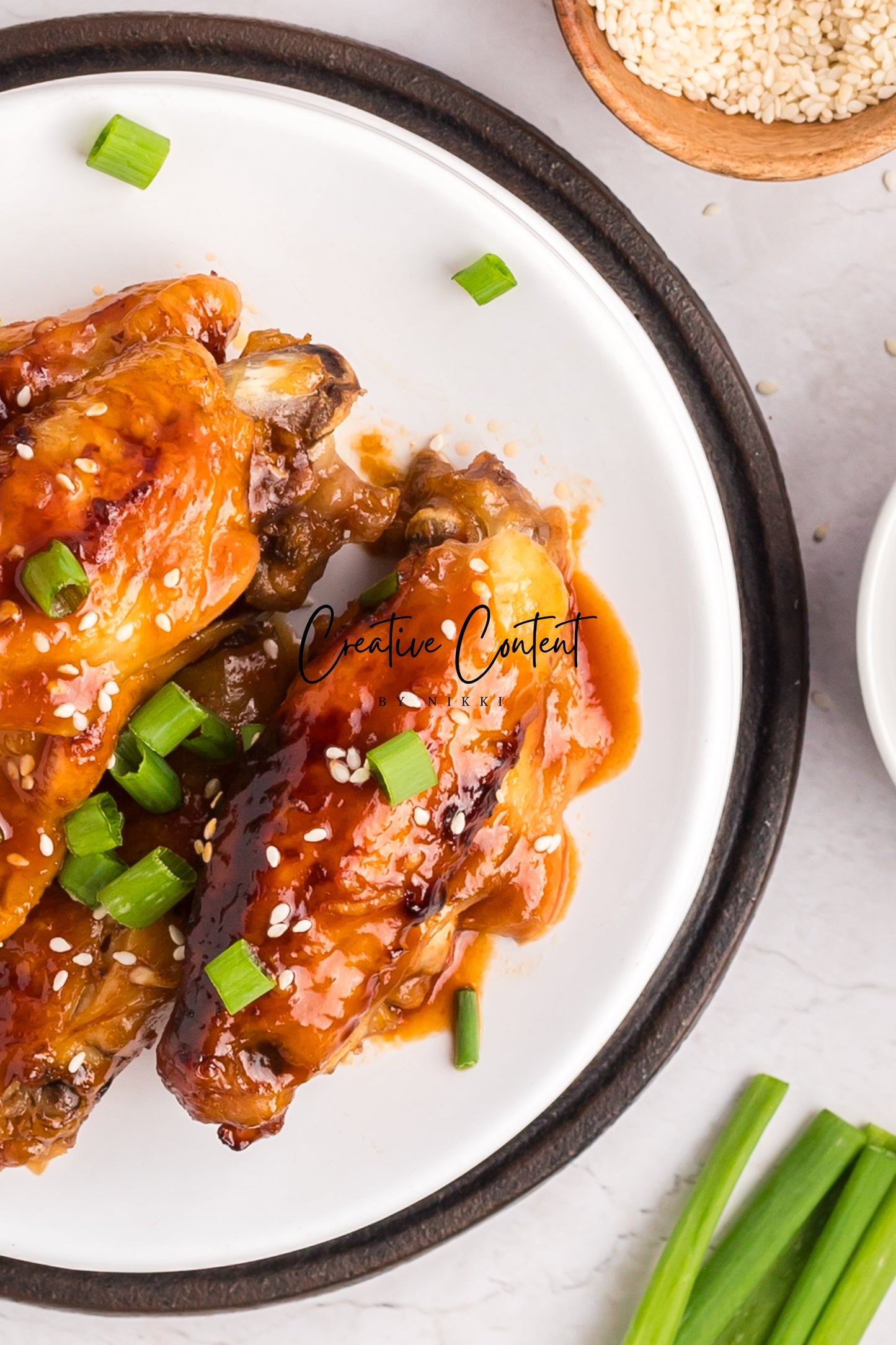 Honey Sticky Chicken Wings - Set 1 of 2