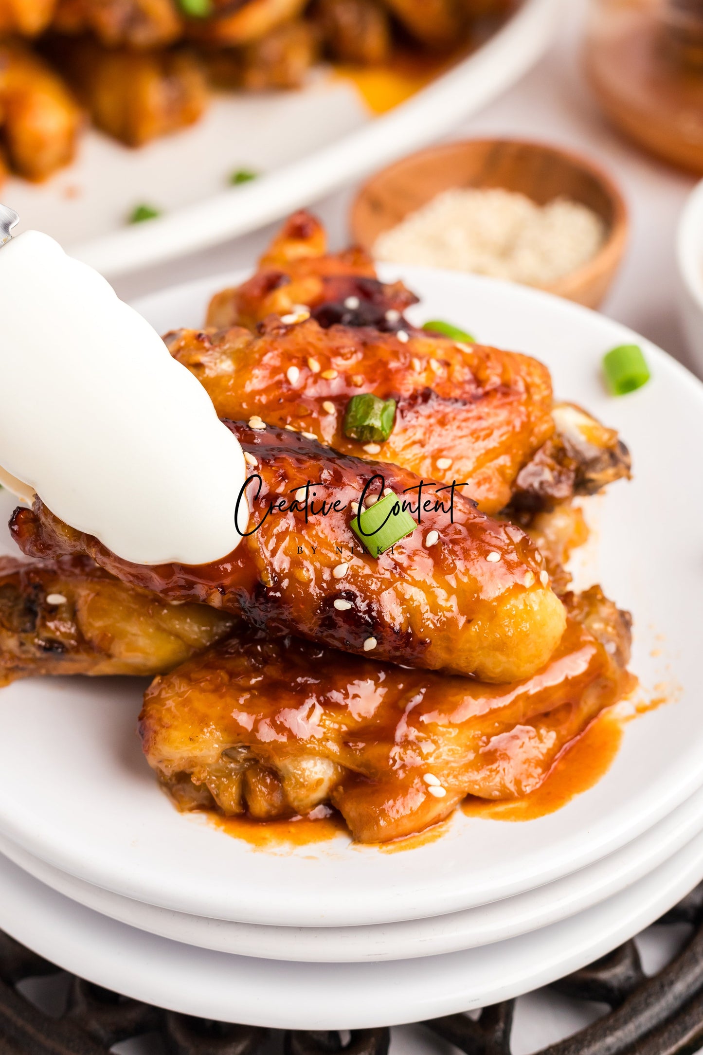 Honey Sticky Chicken Wings - Set 1 of 2
