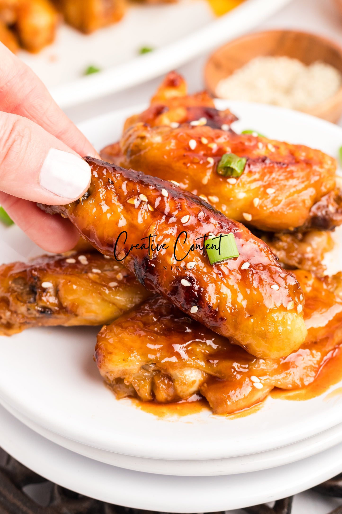 Honey Sticky Chicken Wings - Set 1 of 2