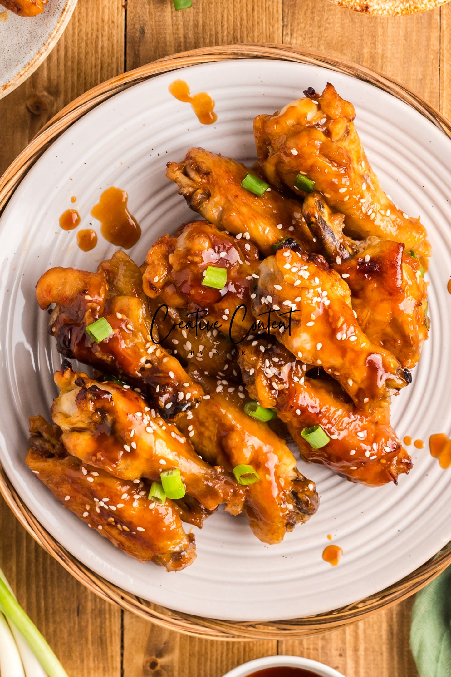 Honey Sticky Chicken Wings - Set 2 of 2