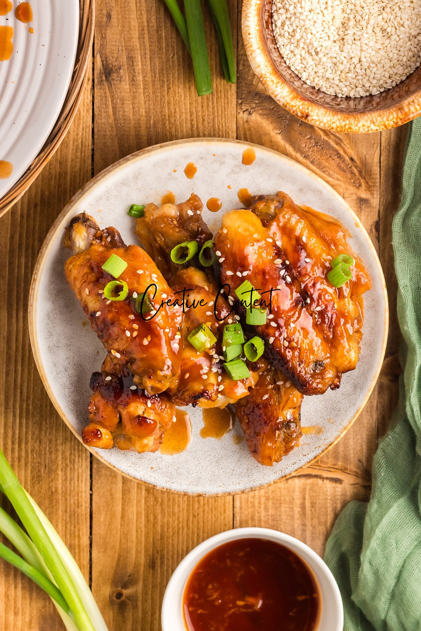 Honey Sticky Chicken Wings - Set 2 of 2